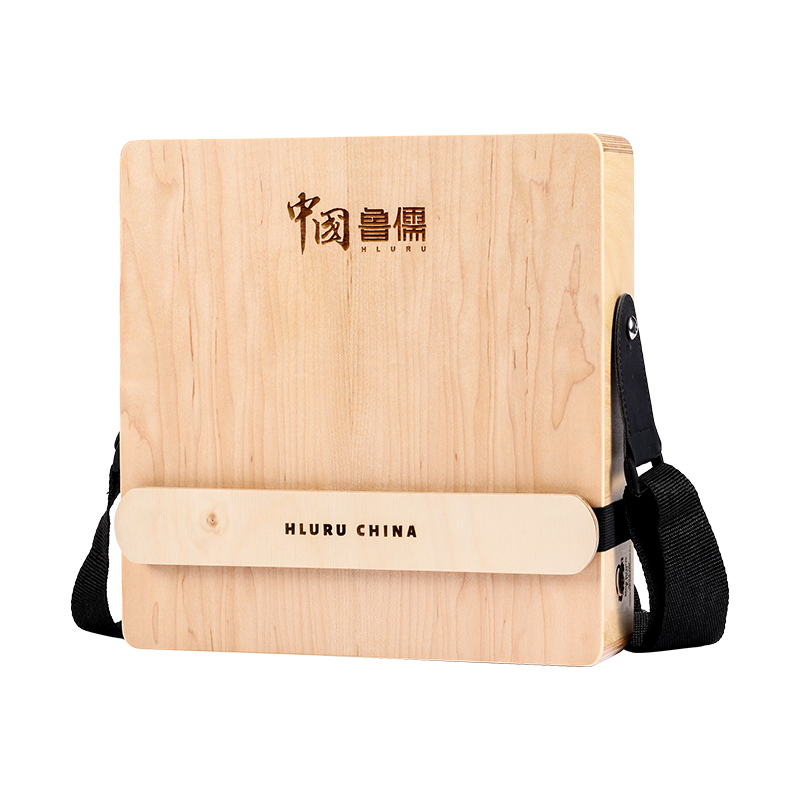 Cajon Box Drum - Hluru Cajon Drum for Travel, Wood