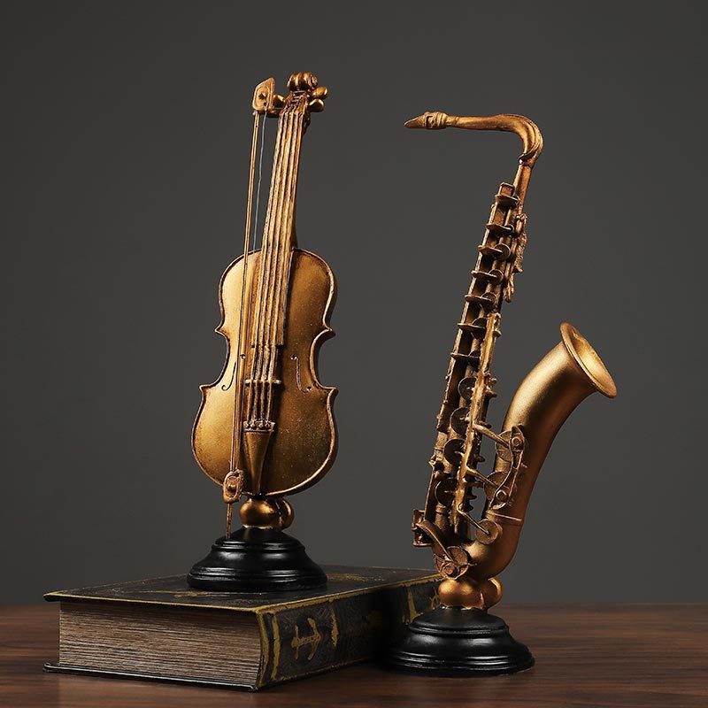 Vintage Violin Saxophone Model - Musical Instrument Fagot review and price