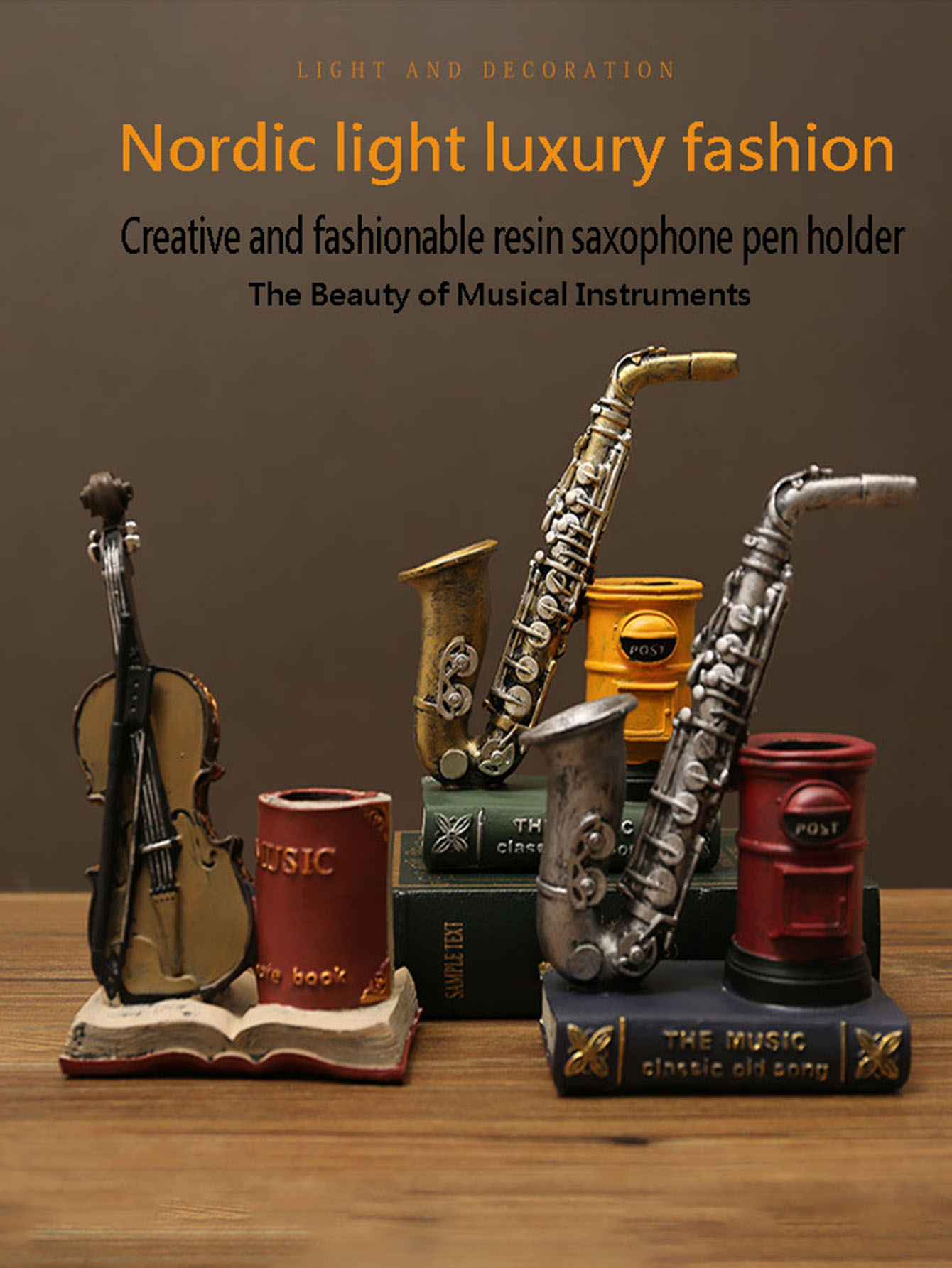 Nordic retro student creative  - Musical Instrument Fagot review and price
