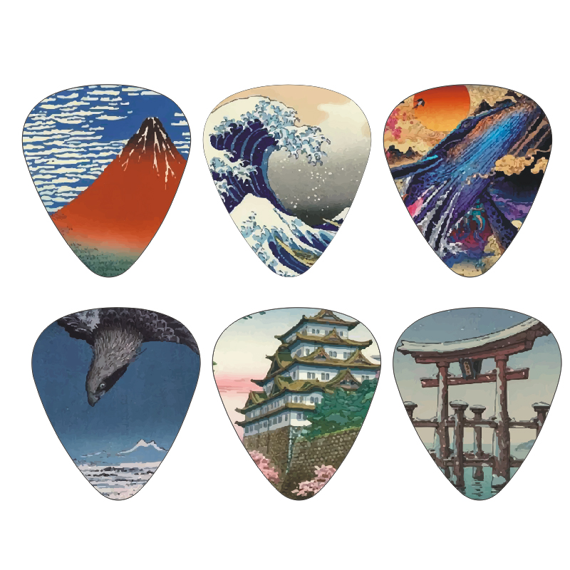 New 12pcs/set Guitar Picks - J - Musical Instrument Fagot review and price