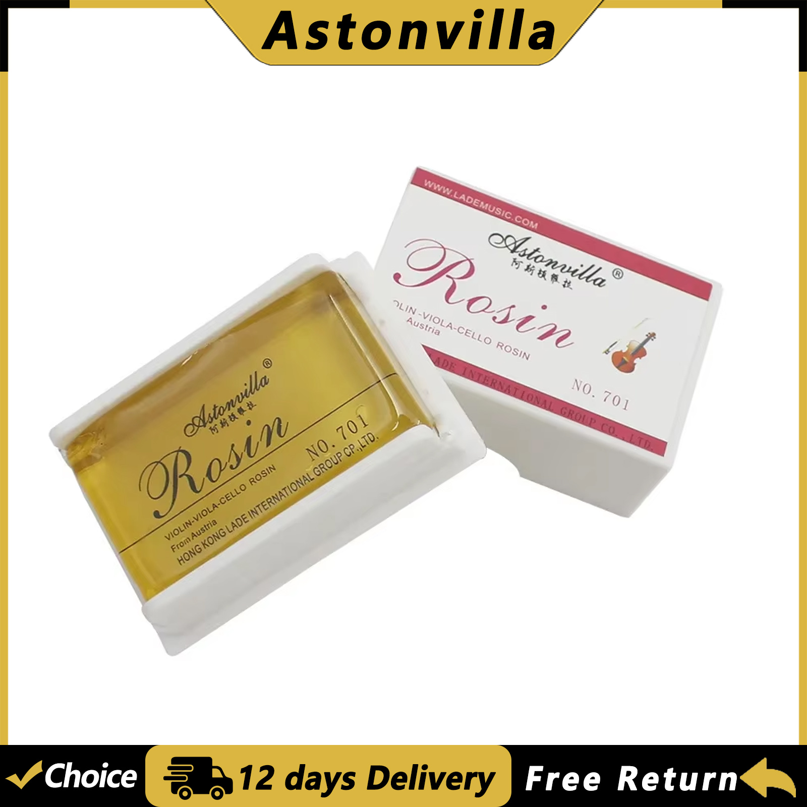 Astonvilla Violin Rosin Viola  - Musical Instrument Fagot review and price