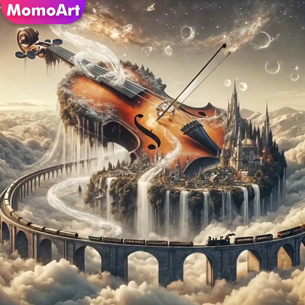 Momoart Diamond Painting Violi - Musical Instrument Fagot review and price