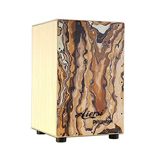 Colour Wood Hand Cajon Box Dru - Cajon Box Drum review and price