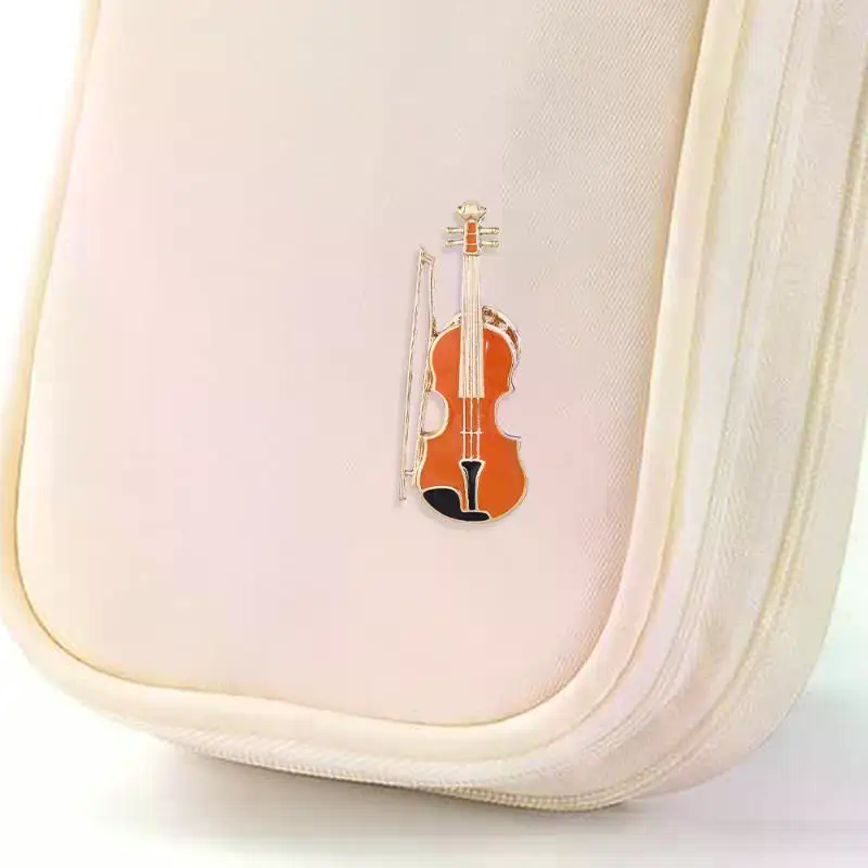 1Pcs Symphony Orchestra Badge  - Musical Instrument Veena review and price